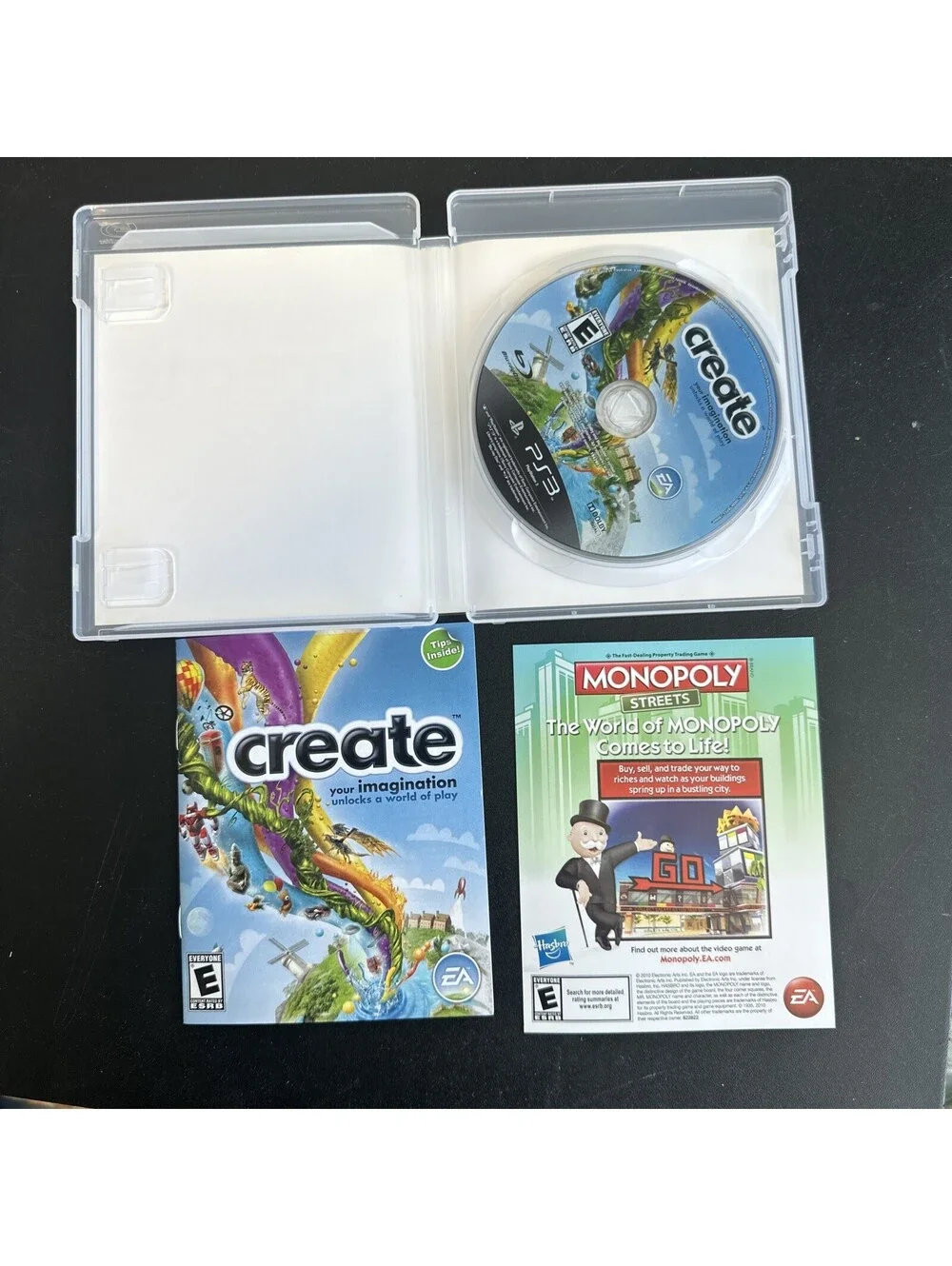 Create Sony PlayStation 3 PS3 Game CIB E Electronic Arts NTSC-U/C Move